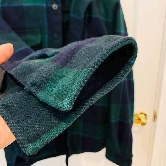 J.CREW Men's Heavy Weight Wool Blend Shirt Jacket Shacket Size Small - Picture 10 of 16